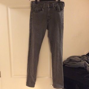 H & M Skinny Fit Men’s Grey Jeans size 32